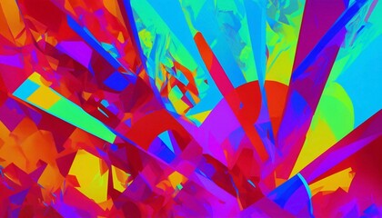 Abstract geometric colorful background