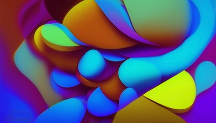Abstract geometric colorful background