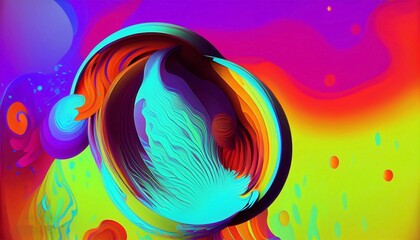 Abstract geometric colorful background