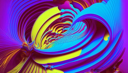Abstract geometric colorful background