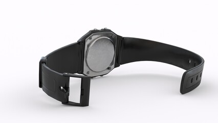 survival watch with white background
