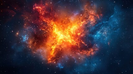 Fototapeta premium Cosmic Nebula