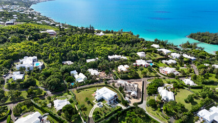 Obraz premium Island of Bermuda Drone Views