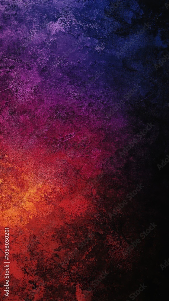 Aufkleber a vibrant abstract gradient blending warm and cool colors, creating a dynamic visual effect.