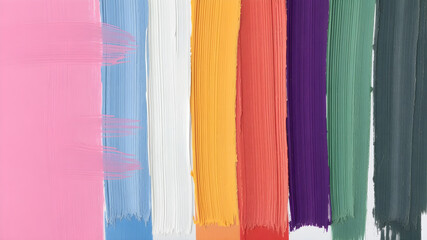 Abstract hand painted textured brush strokes. AI generated image, ai.