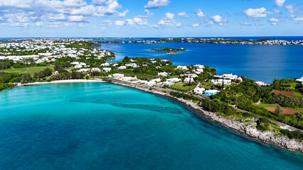 Obraz premium Island of Bermuda Drone Views