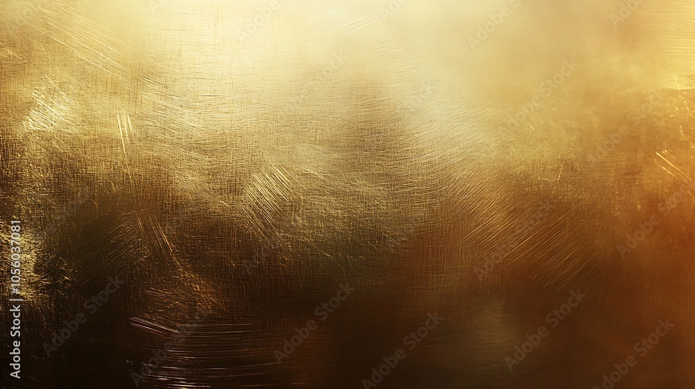 Poster a smooth, polished bronze background with a subtle texture and a large space for text