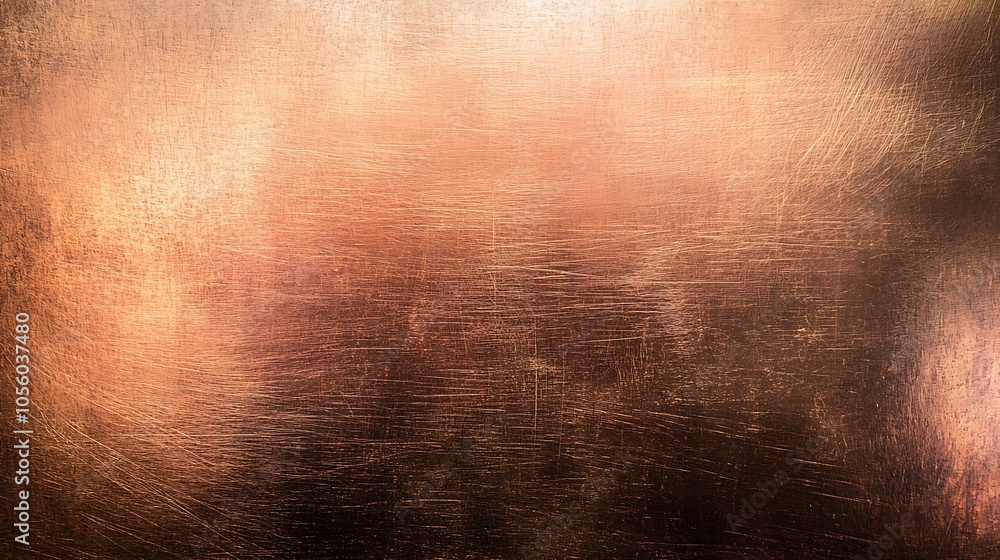 Poster a smooth, polished bronze background with a subtle texture and a large space for text