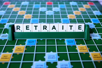 Préparation à la Retraite, concept graphique