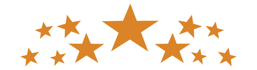 Golden empty podium with star shape 3d elements on back and neon light effect with bokeh decoration. Luxury scene design concept for award ceremony.