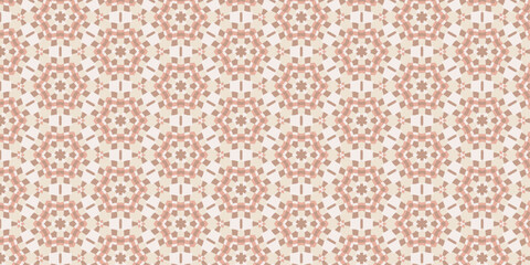 Structured Kaleidoscope. Geometric Pattern