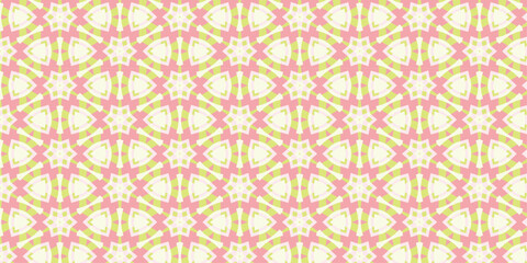 Energetic Kaleidoscope. Geometric Pattern