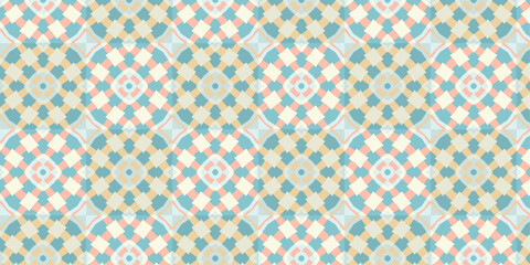 Structured Kaleidoscope. Geometric Pattern