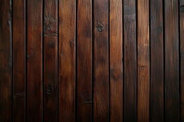 Fototapeta premium Richly textured wooden planks arranged neatly on a rustic surface