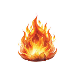 Fire flame
