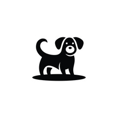 Graceful Dog Silhouette Vector Design