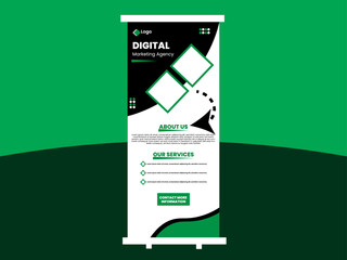 Abstract Modern Creative And Corporate Digital Marketing Agency Template