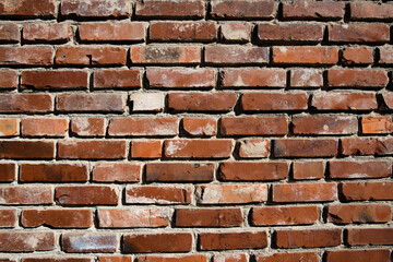 Obraz premium Wall from brick background. Textured background of brick wall. Walls pattern for background. Stone cladding.