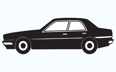 Fototapeta premium car silhouette 