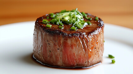 Elegant Steak Frites with Green Herb Butter