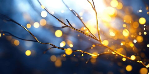 Shiny twigs showcasing intricate textures against a clean white background, perfect for minimalistic design