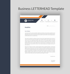 Professional letterhead Business and Creative corporate business letterhead design