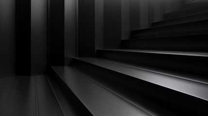 Black product background.