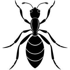 Adorable Ant Clipart - Cute Vector Illustration for Printable Graphics