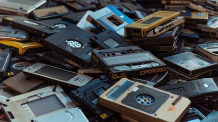 Old Cassette Tapes