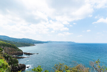 Fototapeta premium 元乃隅神社からの眺め 山口県長門市