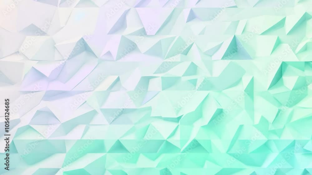 Poster abstract geometric background with layered pastel colors in a soft, tranquil design for creative and