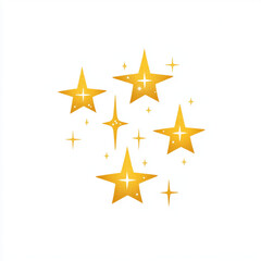 Obraz premium golden star icon