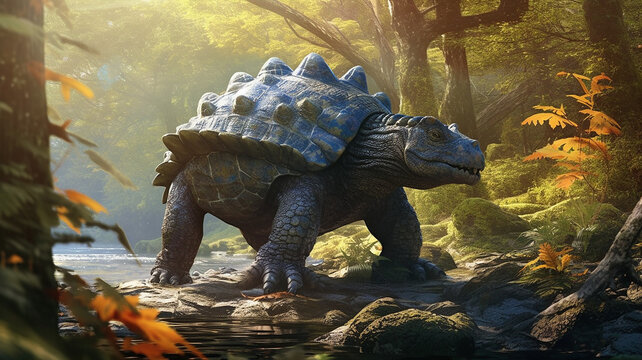 Fototapeta dinosaurs