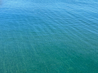 Obraz premium Sea calm blue water surface