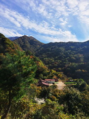 Fototapeta premium 대한민국 가을 등산의 너무 이쁜 풍경들