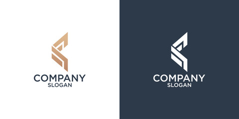 collection of letter k abstract geometry logo design vector