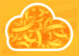 Intelligent Brain - Complex Cognitive Ability - Abstract Stock Illustration