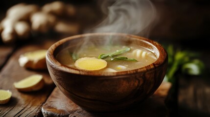 A traditional Thai herbal drink made from lemongrass
