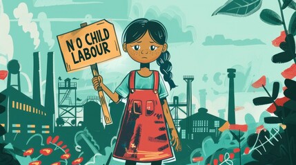 No child labor: empowering young voices against exploitation