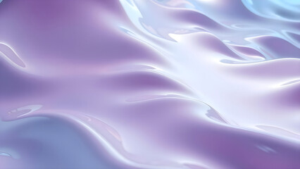 Obraz premium Abstract Liquid Texture in Pastel Blue and Pink Tones