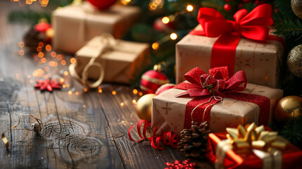 Christmas and New Year holidays concept.