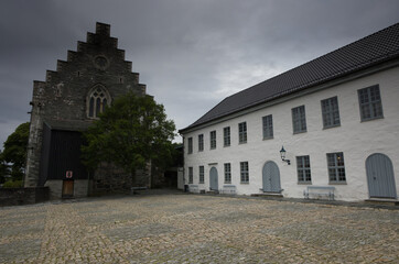 Fototapeta premium The medieval fortress of Bergen