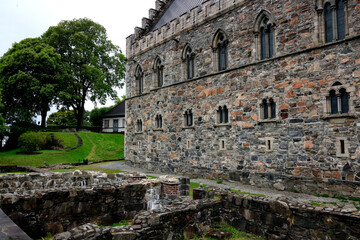 Fototapeta premium The medieval fortress of Bergen