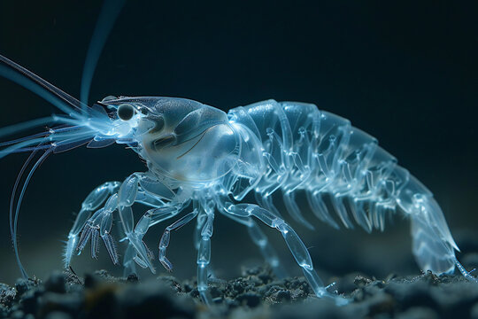 Marine Life: Skeleton Shrimp