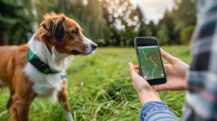 Pet tracking with smart technology: ensuring safety and adventure outdoors GPS dog tracker