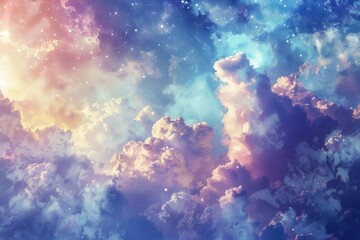 Fototapeta premium he universe and atmosphere