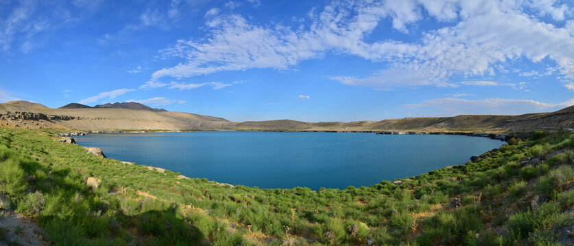A view from Acı Lake in Karapinar, Konya, Turkey
