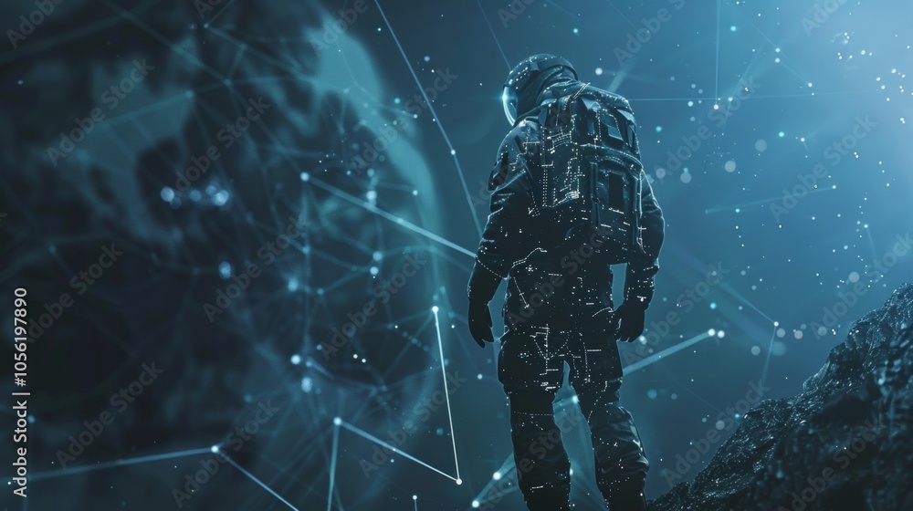 Poster a rescue team uses 5genabled augmented navigation to locate and reach a lost hiker in a remote area 