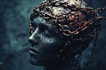 A mind unchained: A symbolic representation of liberation and creativity