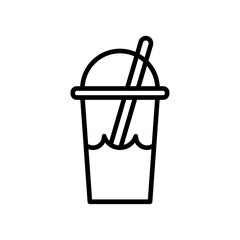 Frappe icon logo sign set vector outline